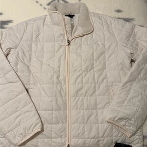 North face Women's Cream Quilted Jacket nwt